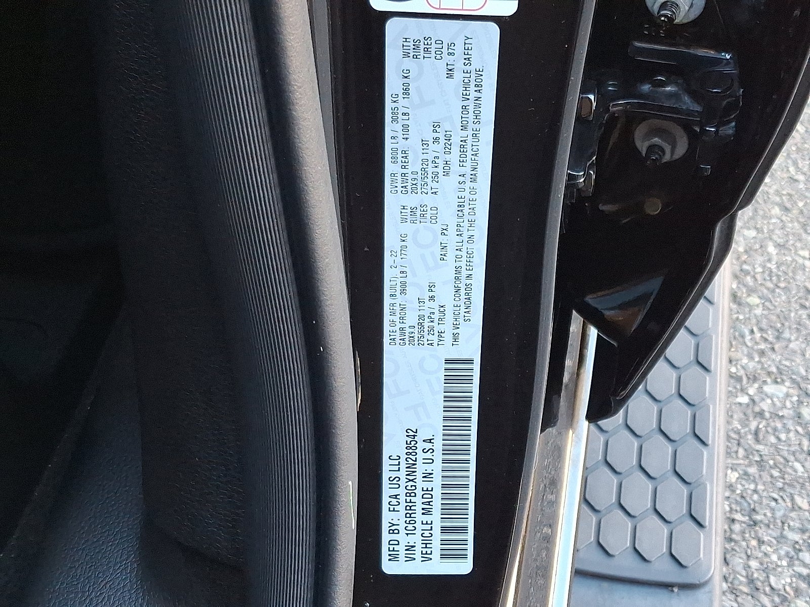 2022 RAM 1500 Big Horn Quad Cab 4x4 6'4" Box