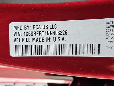 2022 RAM 1500 Laramie Crew Cab 4x4 6'4" Box