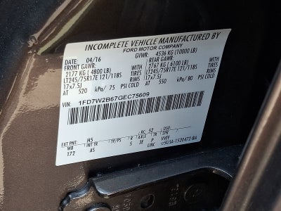 2016 Ford F-250 XL
