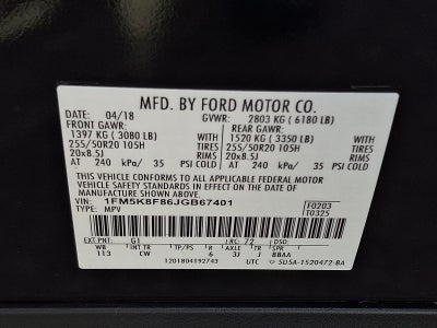 2018 Ford Explorer Limited