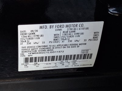 2020 Ford Explorer ST