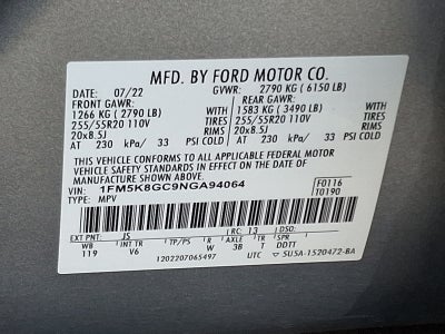 2022 Ford Explorer ST