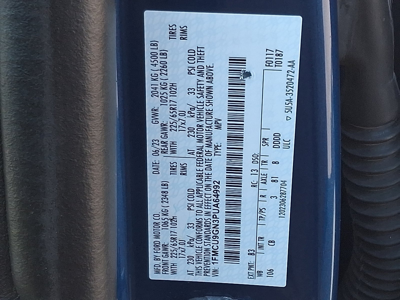 2023 Ford Escape Active