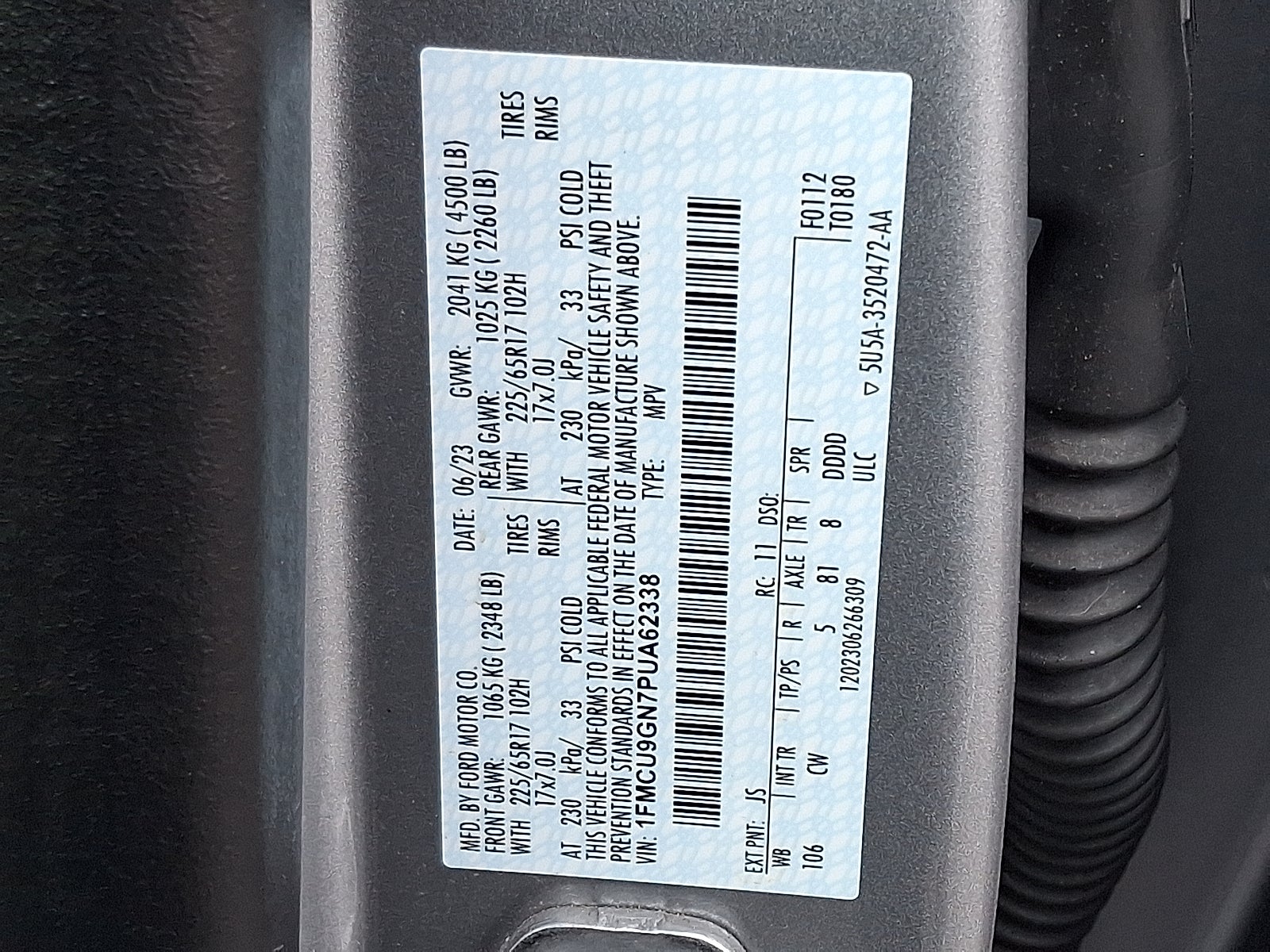 2023 Ford Escape Active