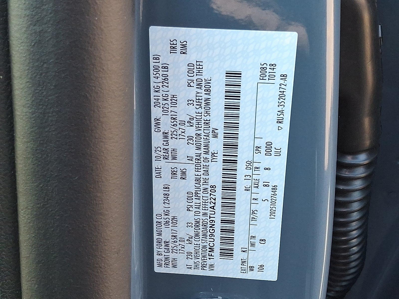 2026 Ford Escape Active