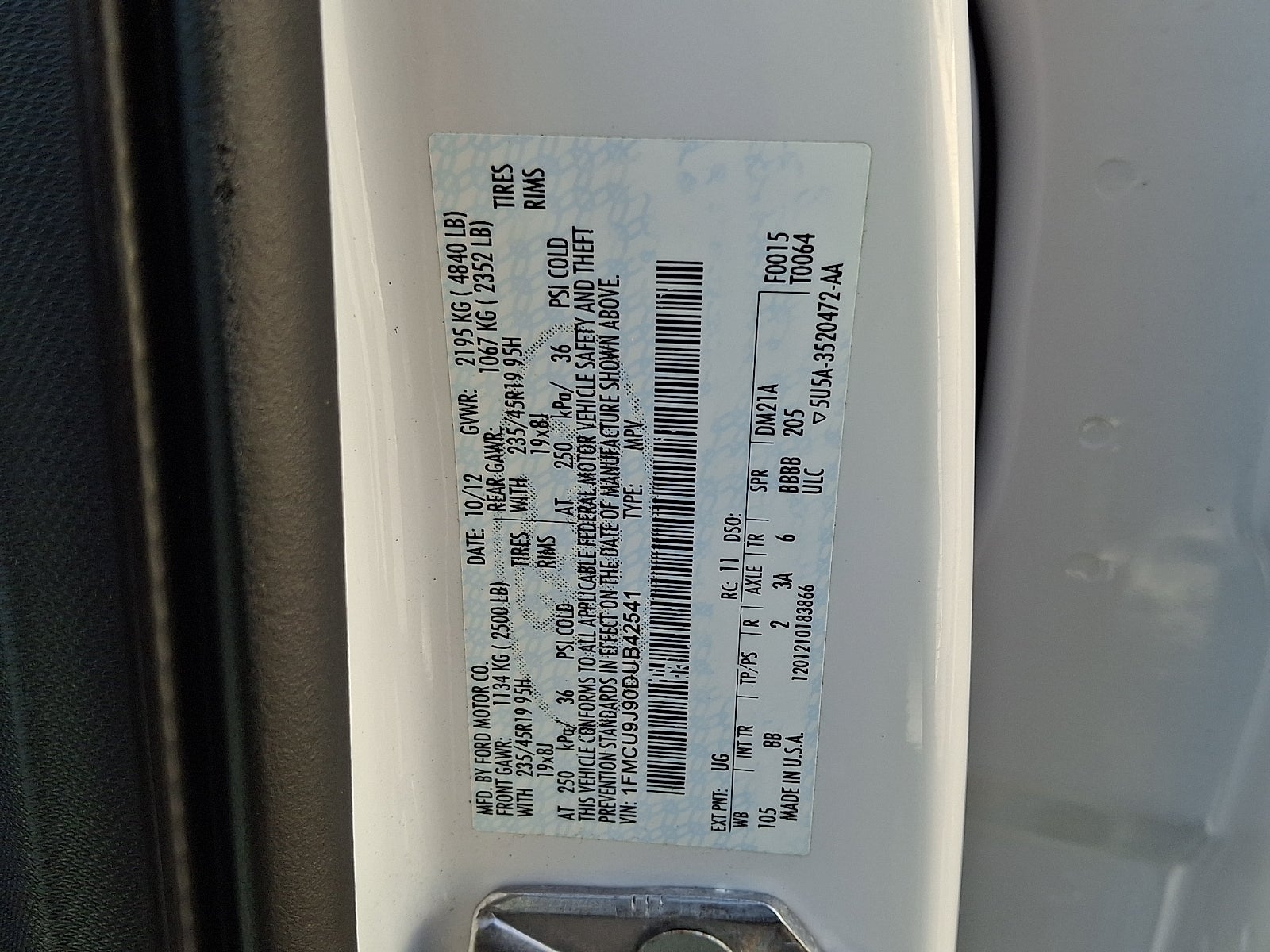 2013 Ford Escape Titanium