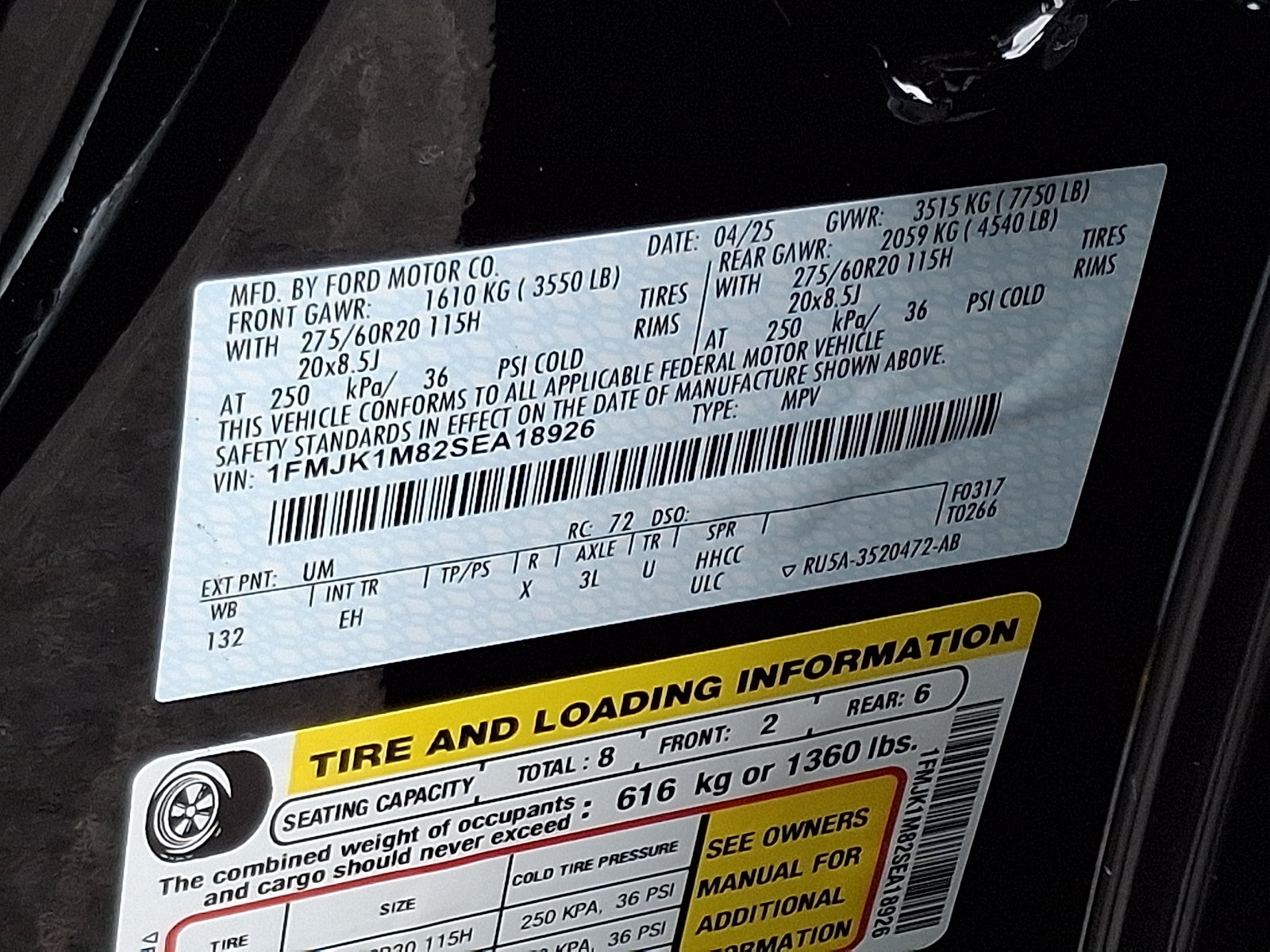 2025 Ford Expedition Platinum MAX