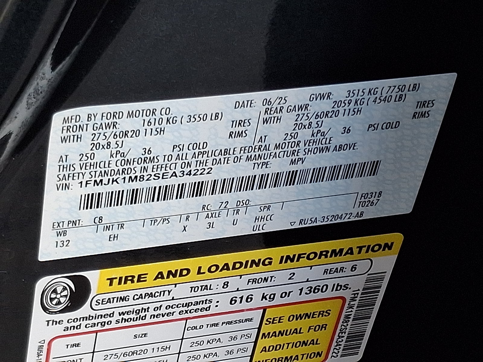 2025 Ford Expedition Platinum MAX