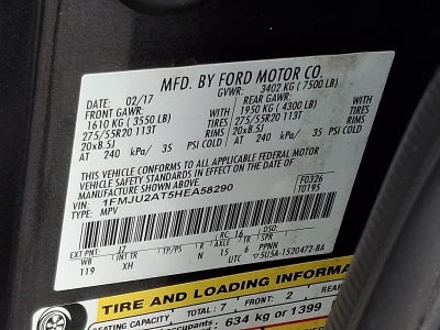 2017 Ford Expedition Limited