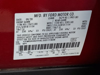 2020 Ford Explorer XLT