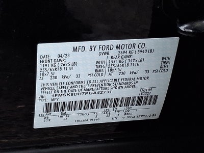 2023 Ford Explorer XLT