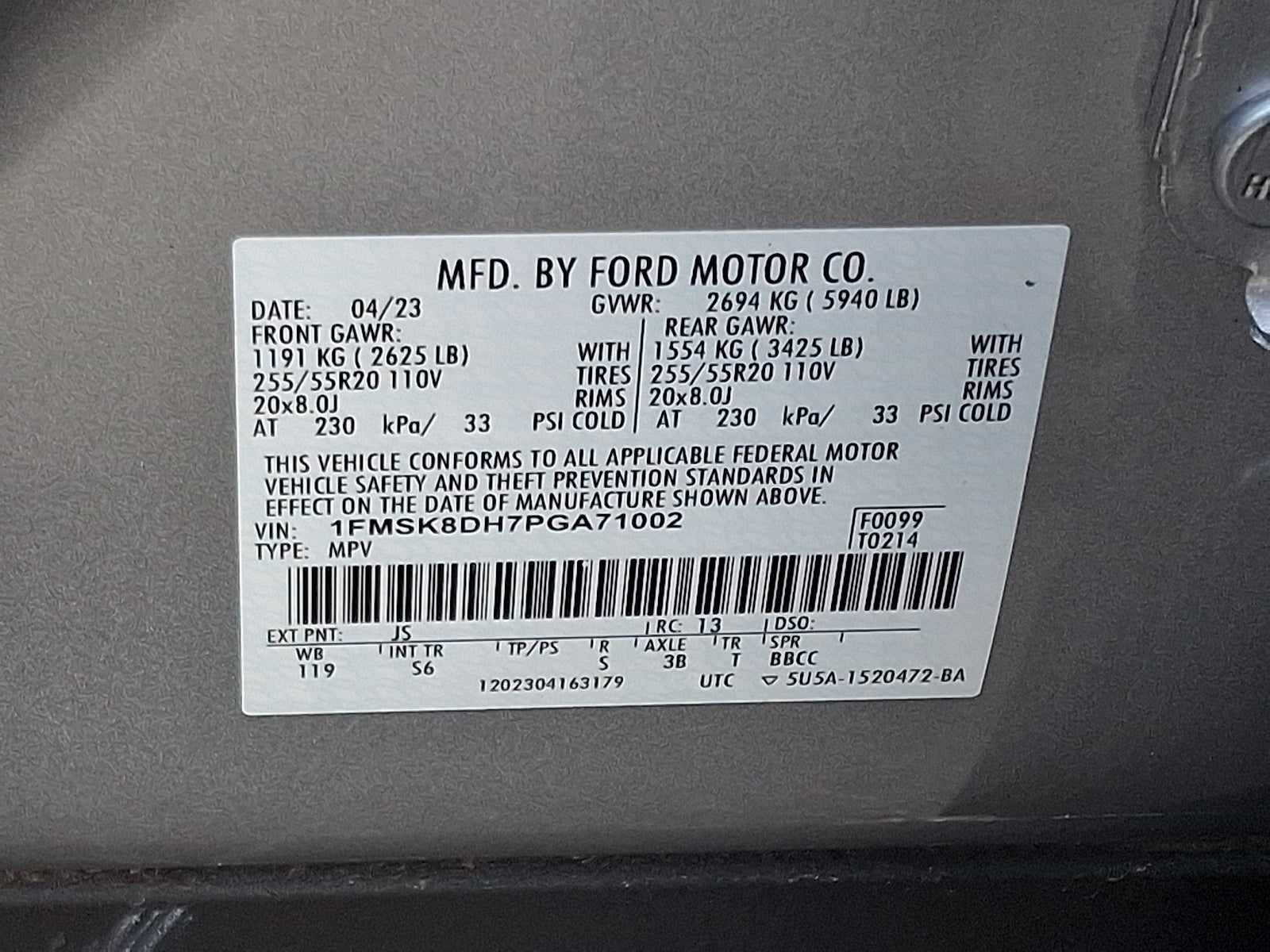 2023 Ford Explorer XLT