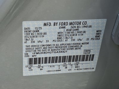 2026 Ford Explorer Active