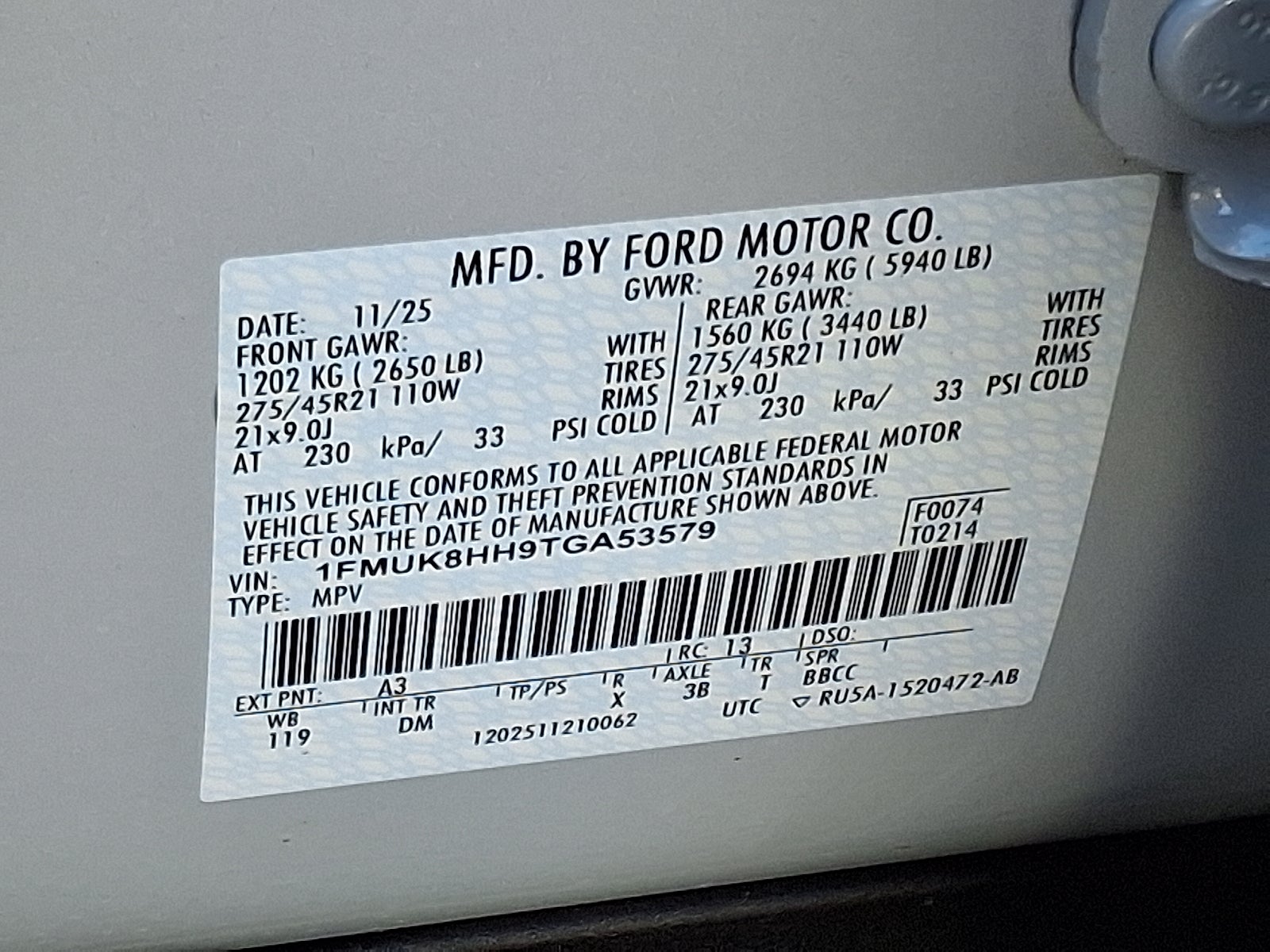 2026 Ford Explorer Platinum