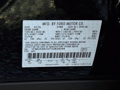 2026 Ford Explorer ST-Line