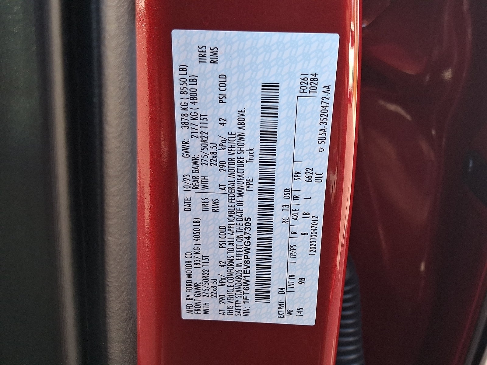 2023 Ford F-150 Lightning Platinum