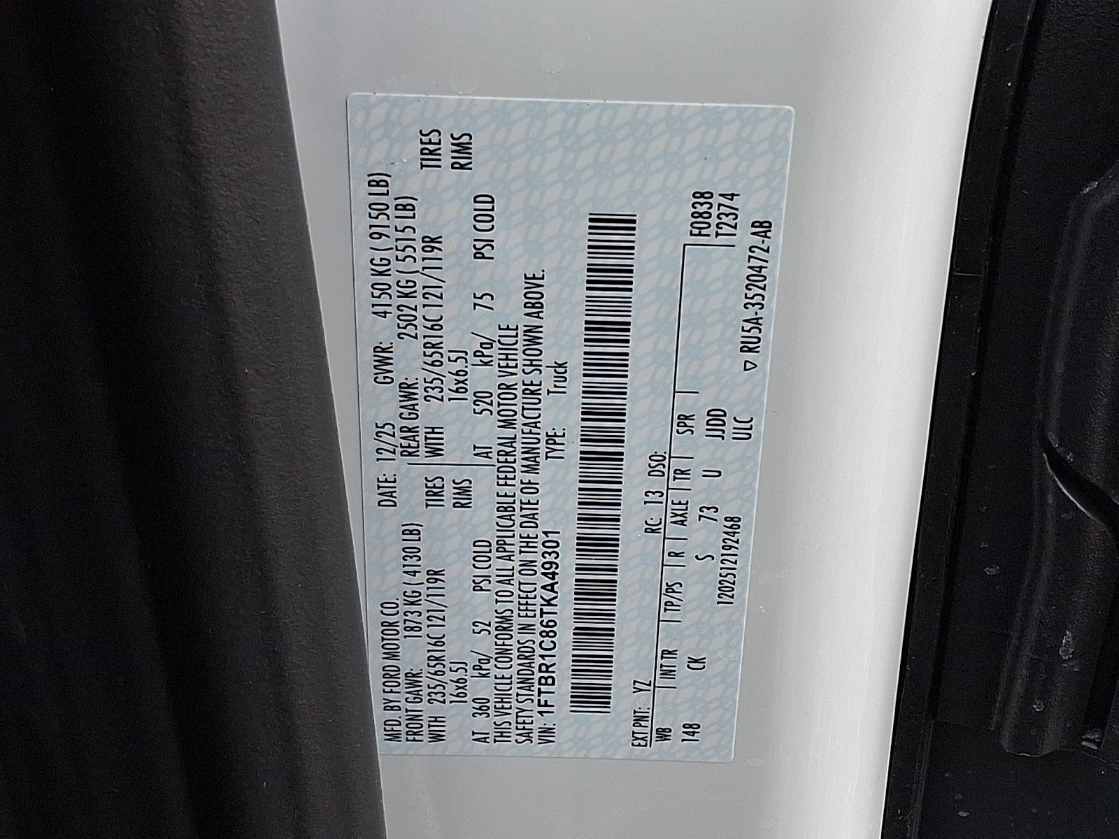 2026 Ford Transit-250 Cargo Van Cargo Van