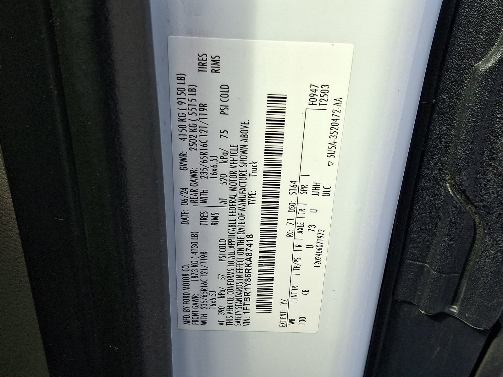 2024 Ford Transit-250 Cargo Van Base