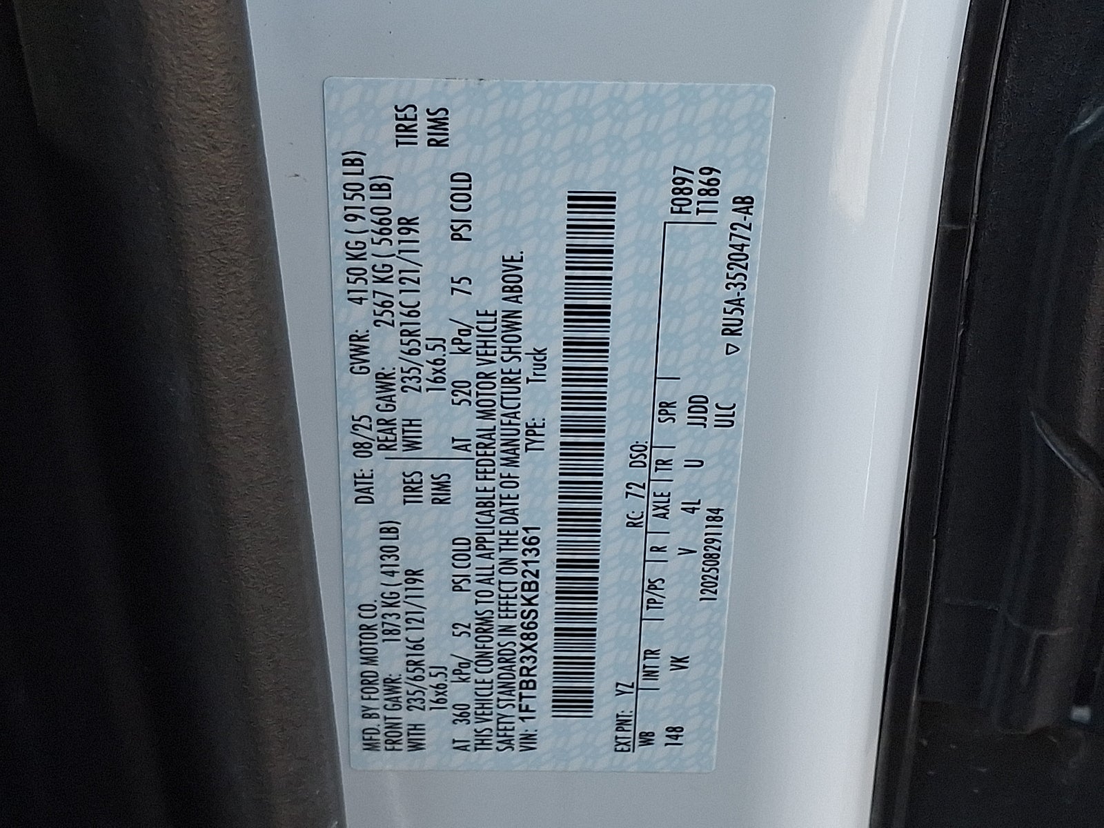 2025 Ford Transit-250 Cargo Van XLT