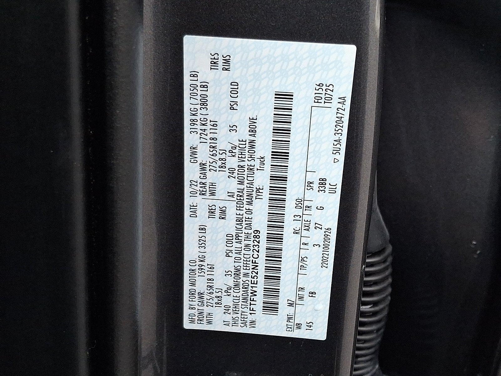 2022 Ford F-150 XLT 5.0 V8