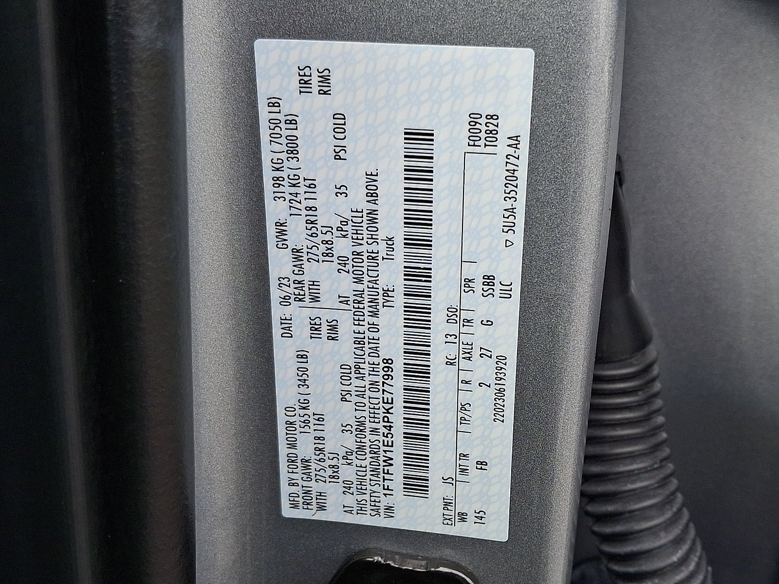 2023 Ford F-150 XLT 5.0V8