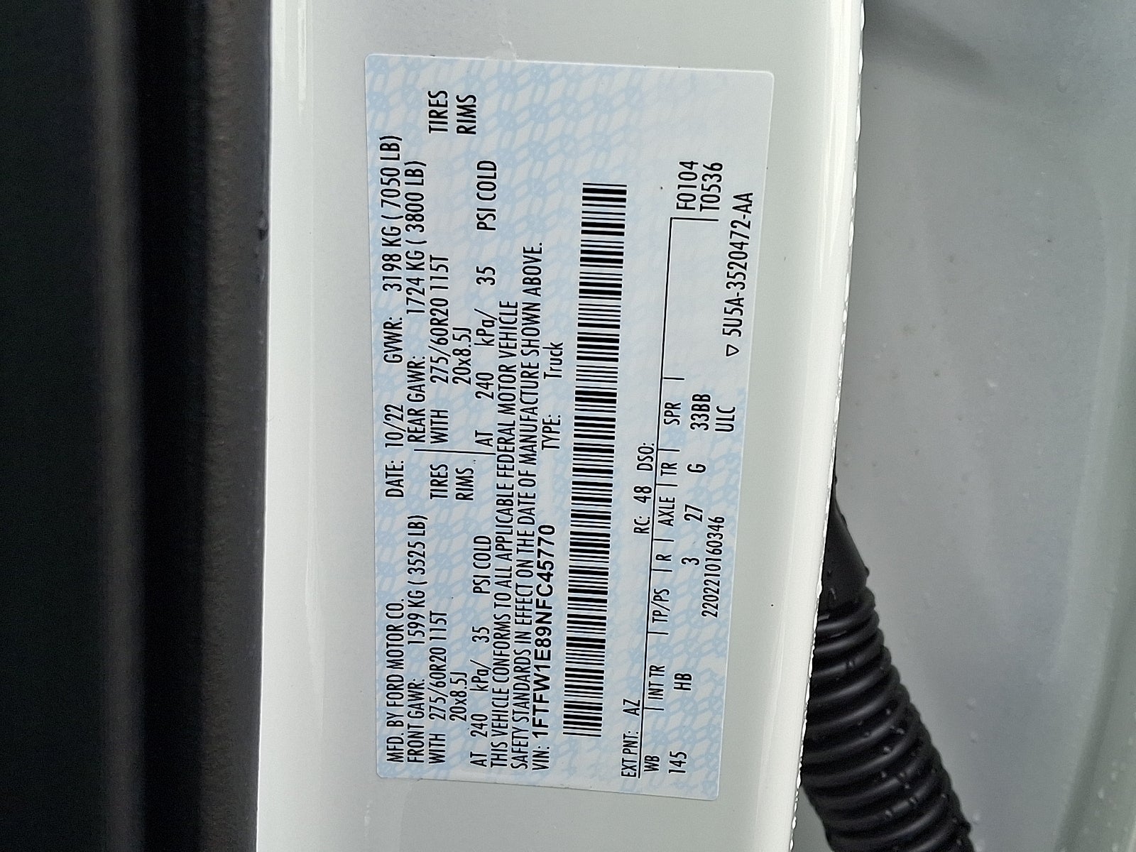 2022 Ford F-150 LARIAT