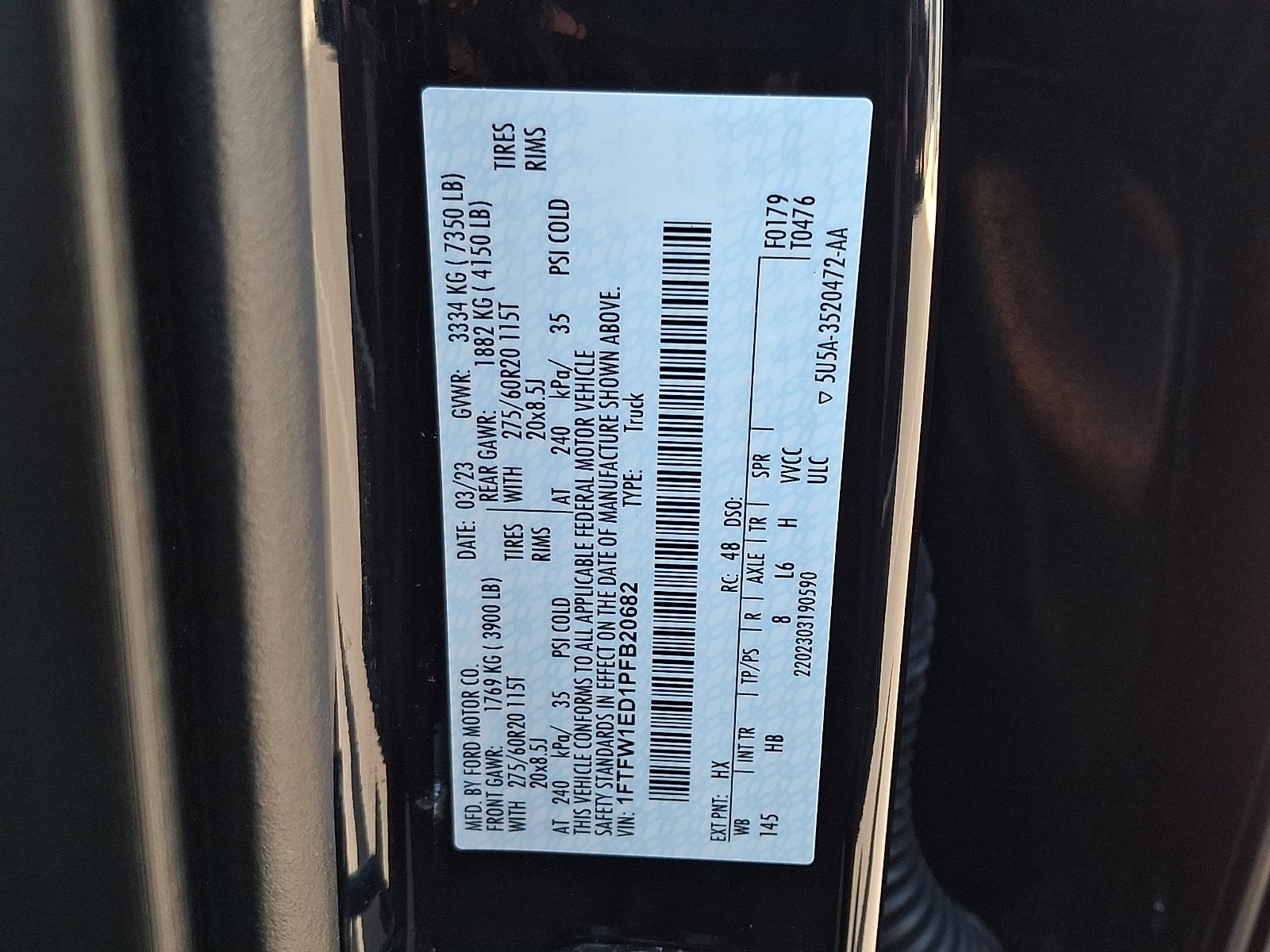 2023 Ford F-150 LARIAT