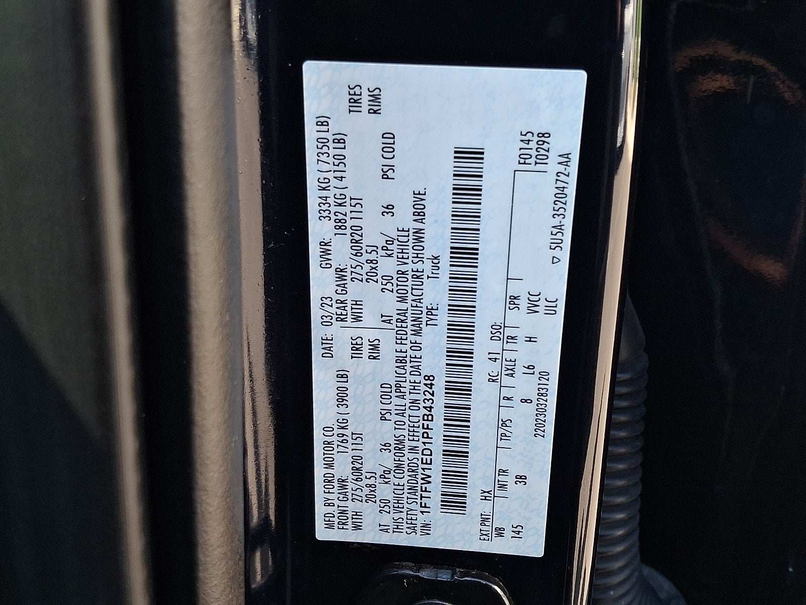 2023 Ford F-150 Platinum