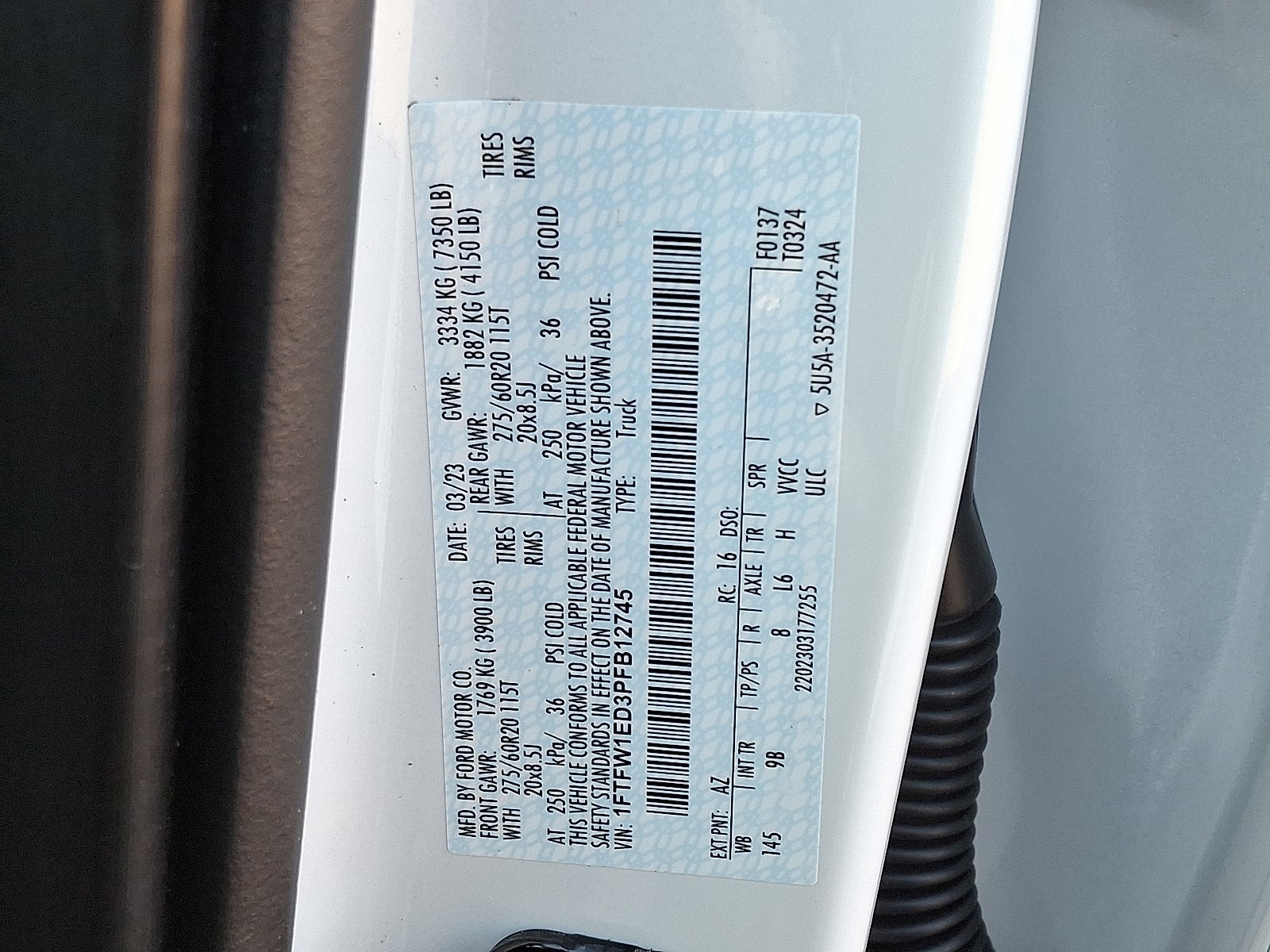 2023 Ford F-150 Platinum