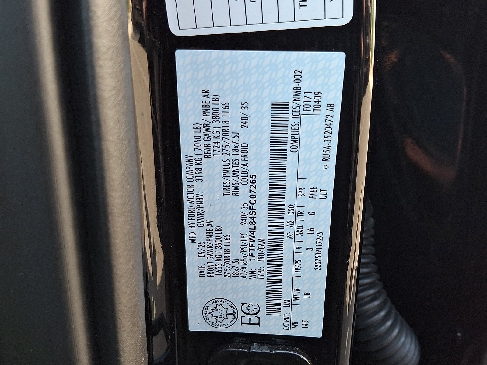 2025 Ford F-150 Tremor