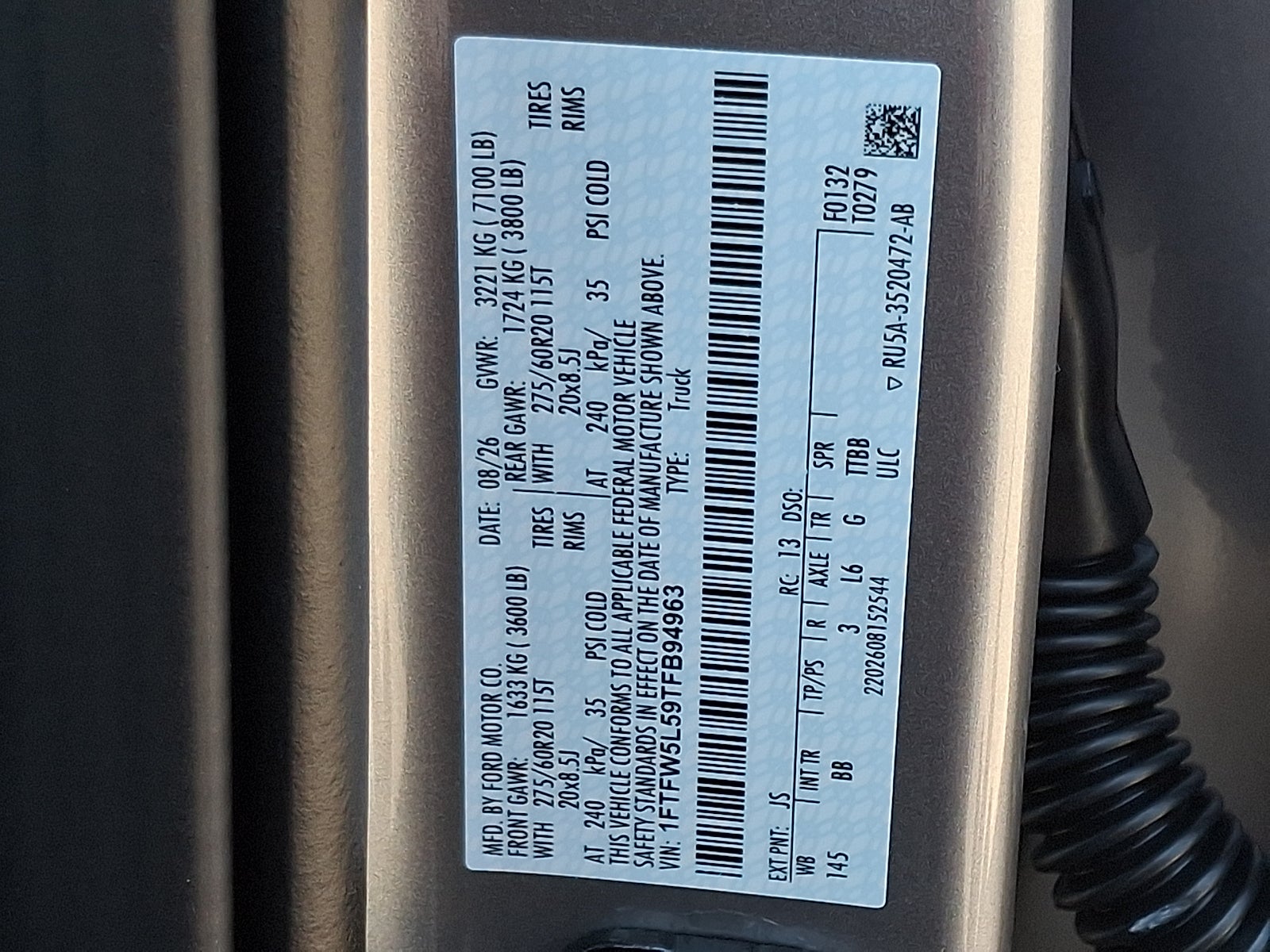 2026 Ford F-150 LARIAT