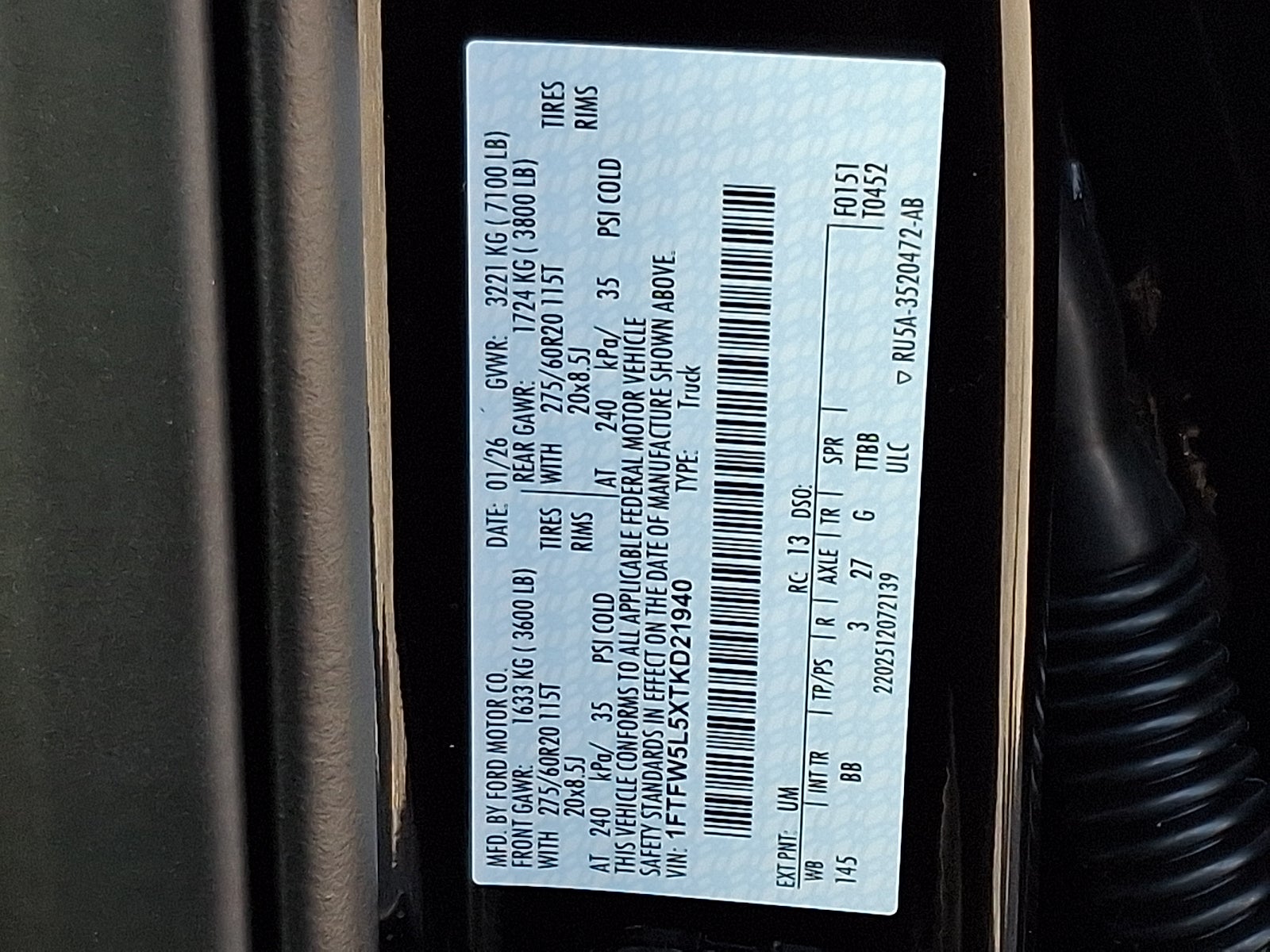 2026 Ford F-150 LARIAT