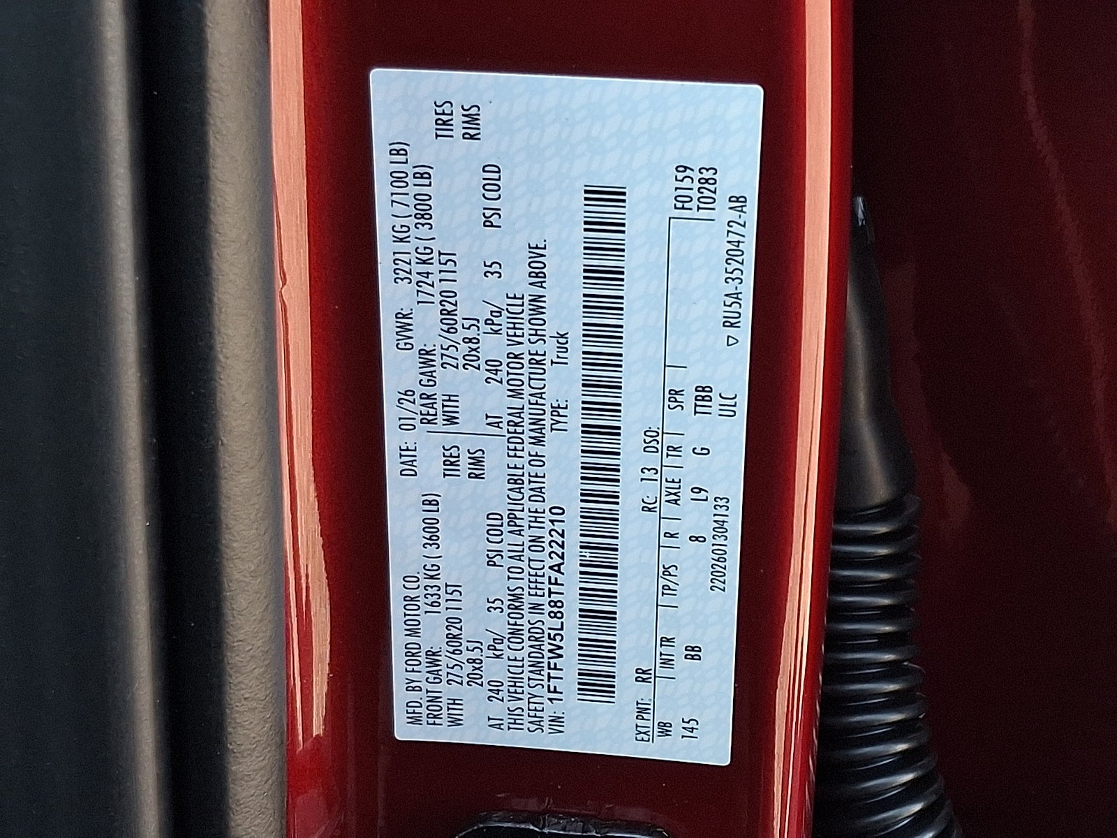 2026 Ford F-150 LARIAT