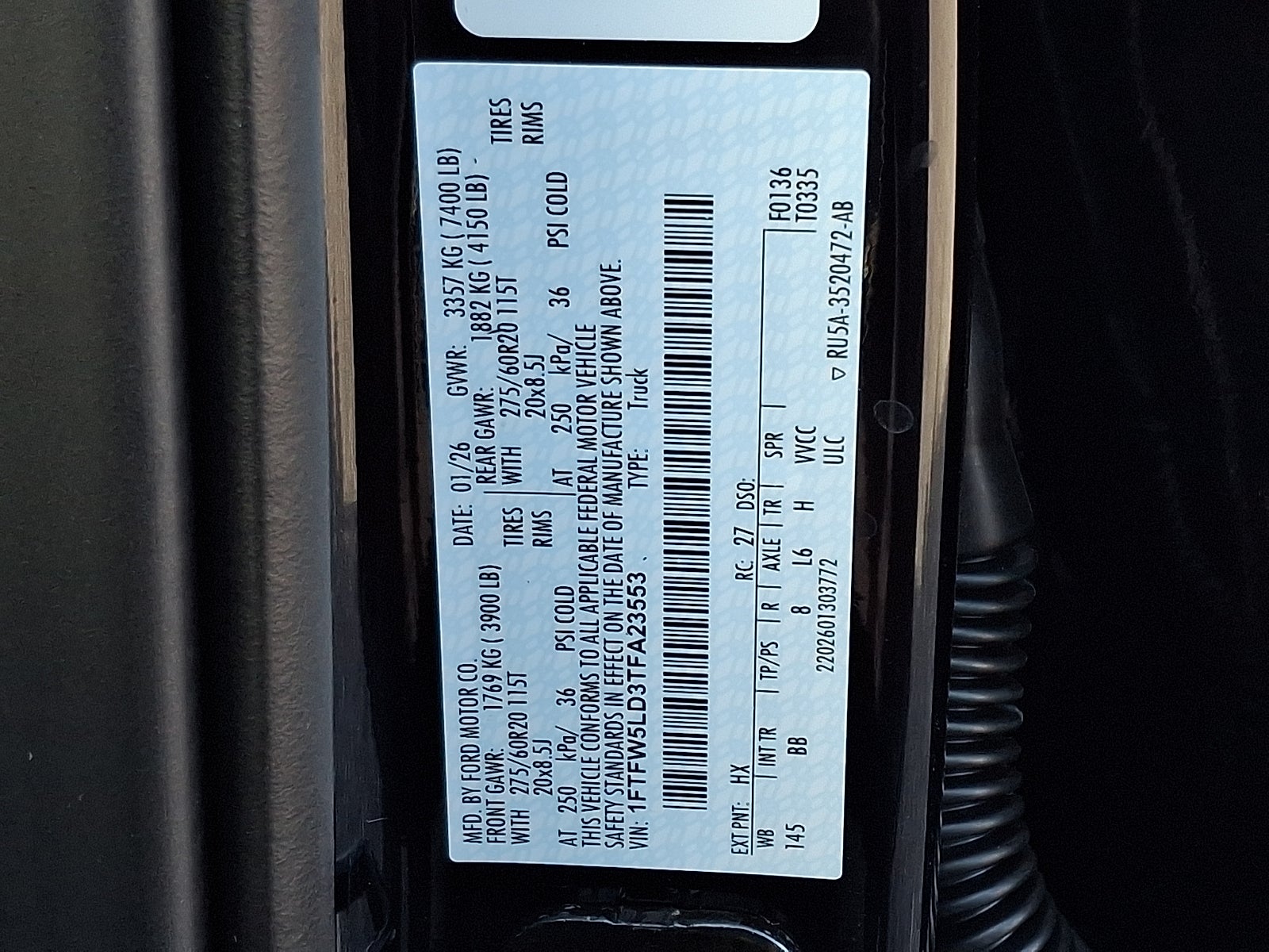 2026 Ford F-150 LARIAT