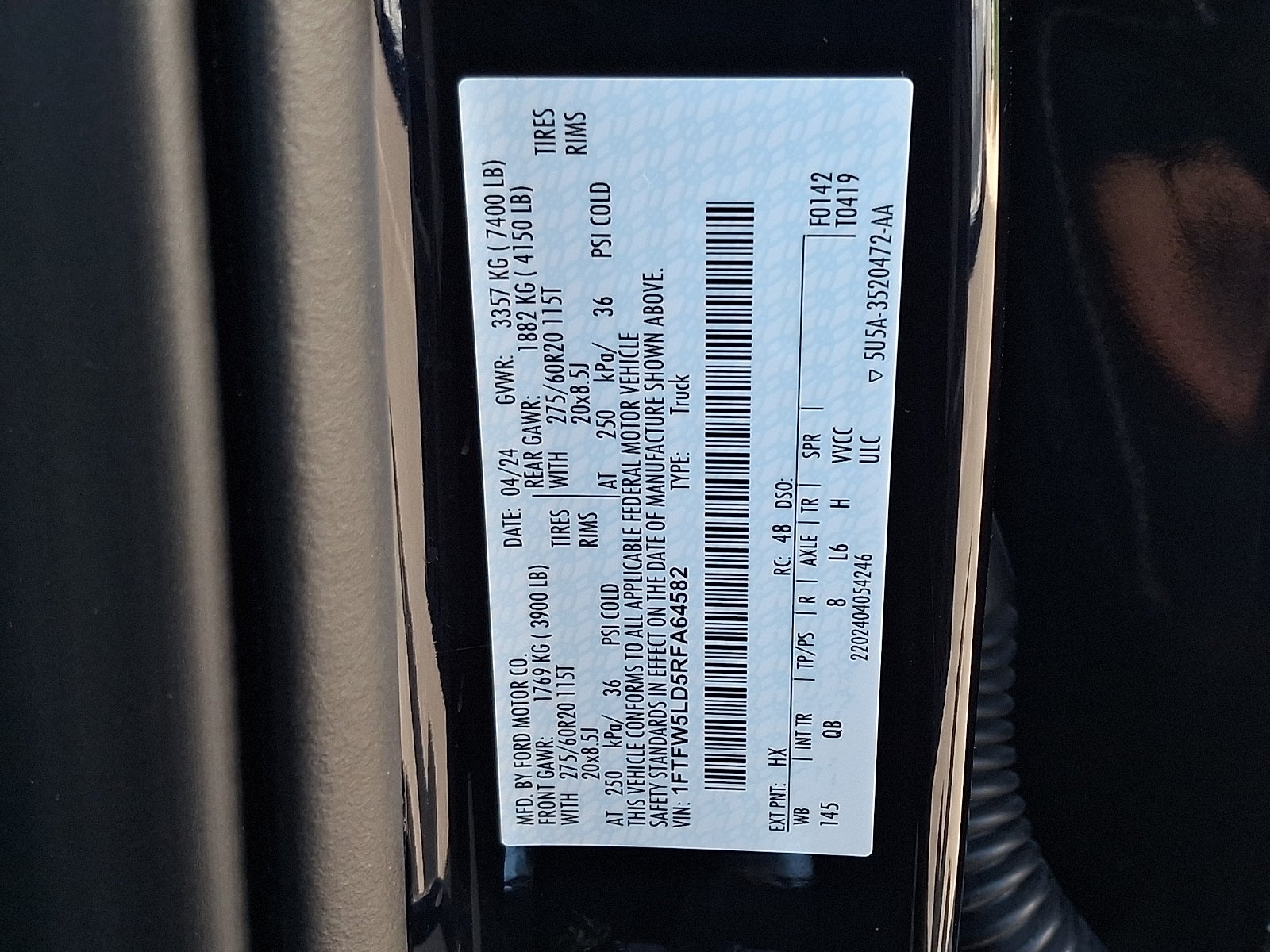 2024 Ford F-150 LARIAT