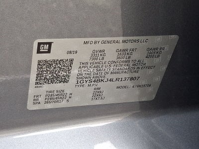 2020 Cadillac Escalade 4WD Luxury