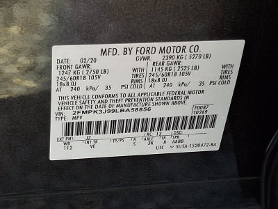 2020 Ford Edge SEL