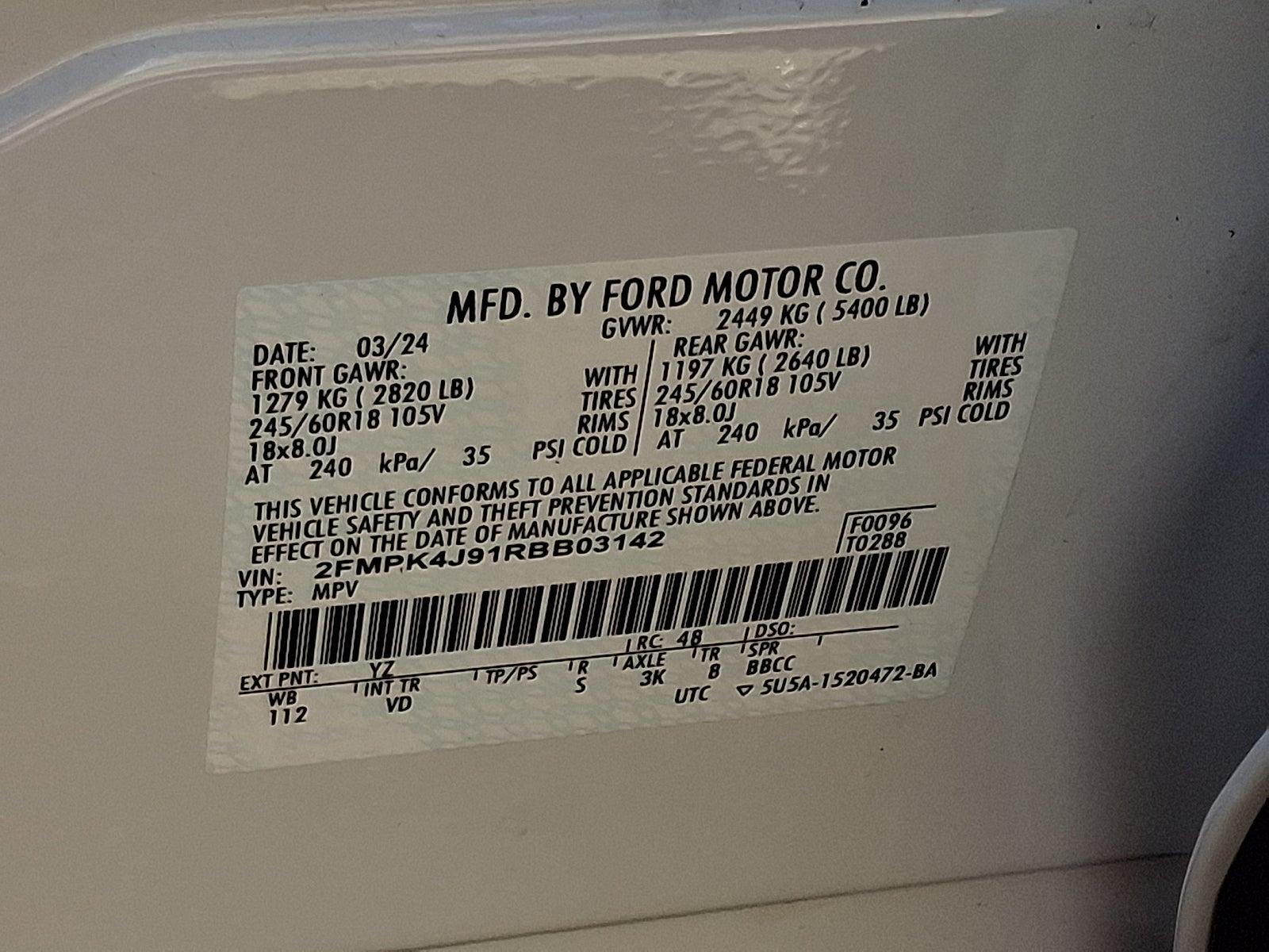 2024 Ford Edge SEL PANO ROOF HTD SEATS/WHEEL