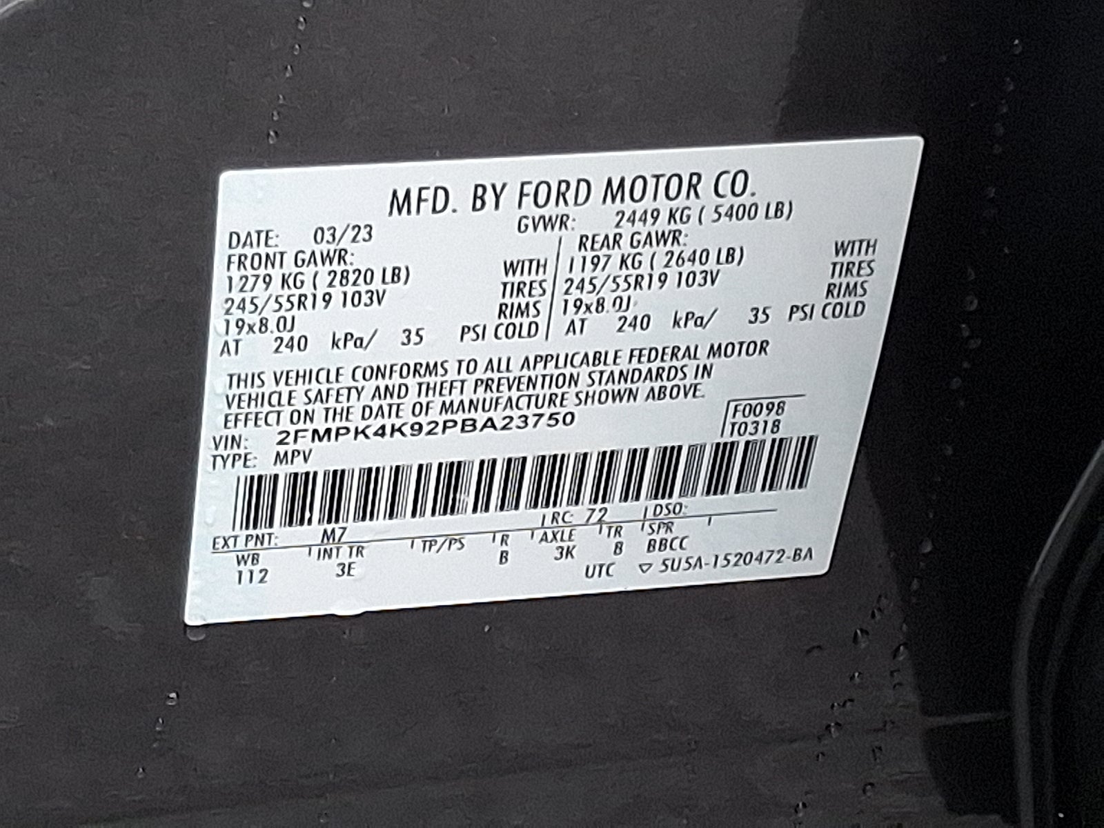 2023 Ford Edge Titanium