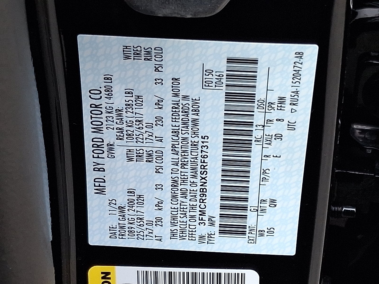 2025 Ford Bronco Sport Big Bend