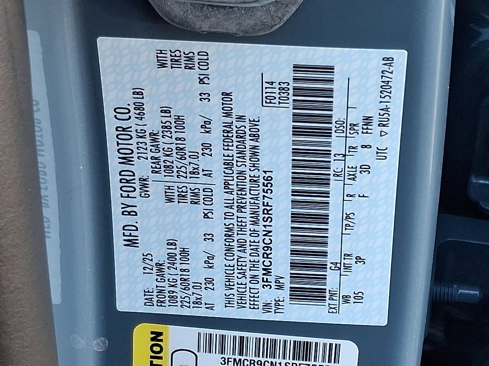 2025 Ford Bronco Sport Outer Banks