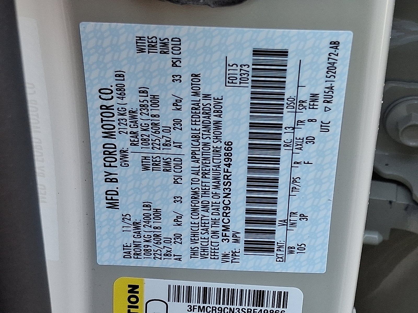 2025 Ford Bronco Sport Outer Banks