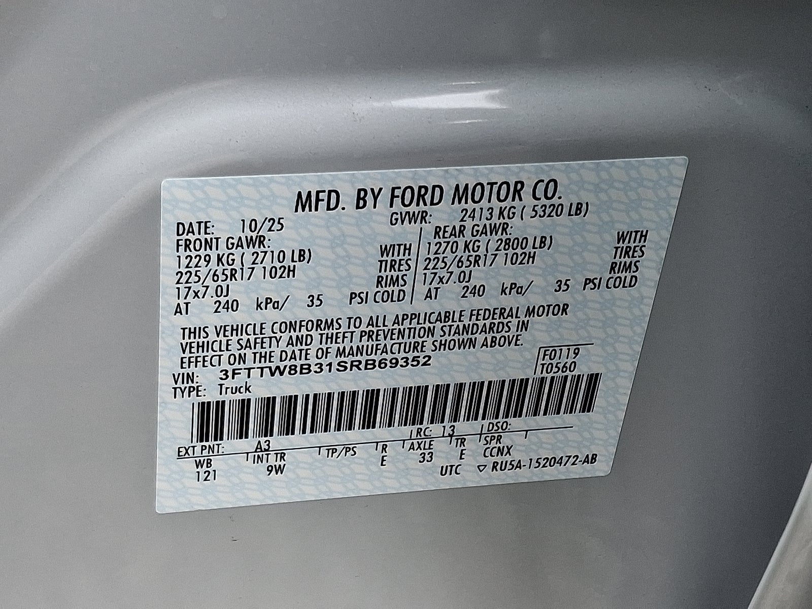 2025 Ford Maverick XL