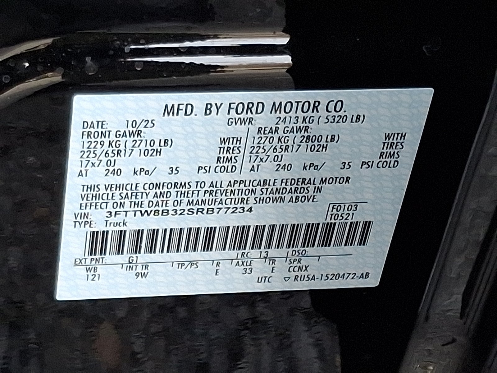 2025 Ford Maverick XL