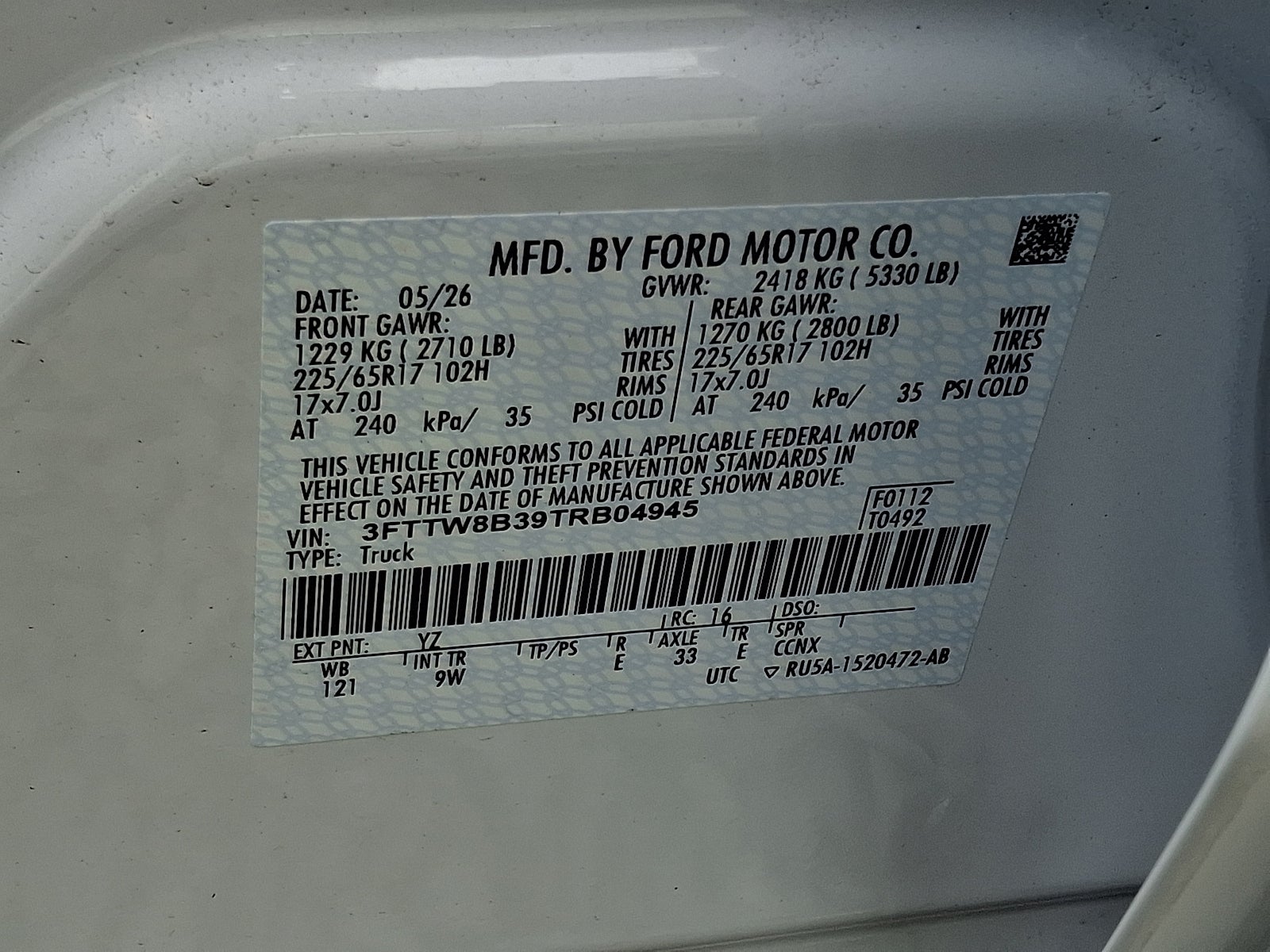 2026 Ford Maverick XL
