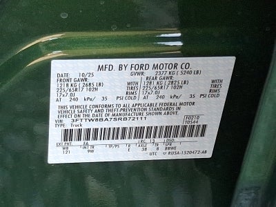 2025 Ford Maverick XL