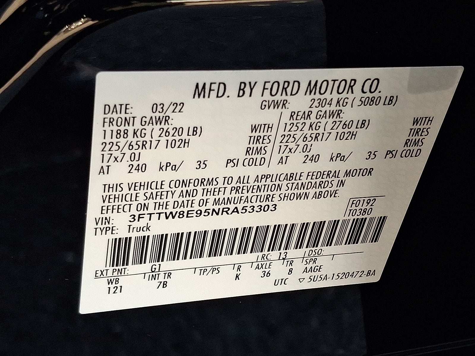 2022 Ford Maverick XLT