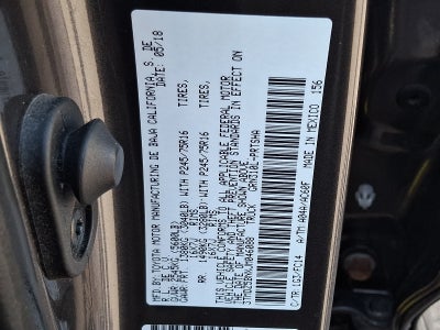 2018 Toyota Tacoma SR5 V6