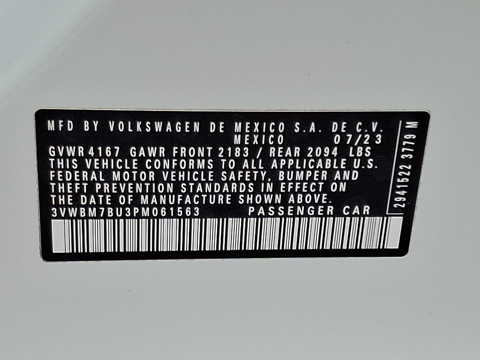 2023 Volkswagen Jetta 1.5T Sport