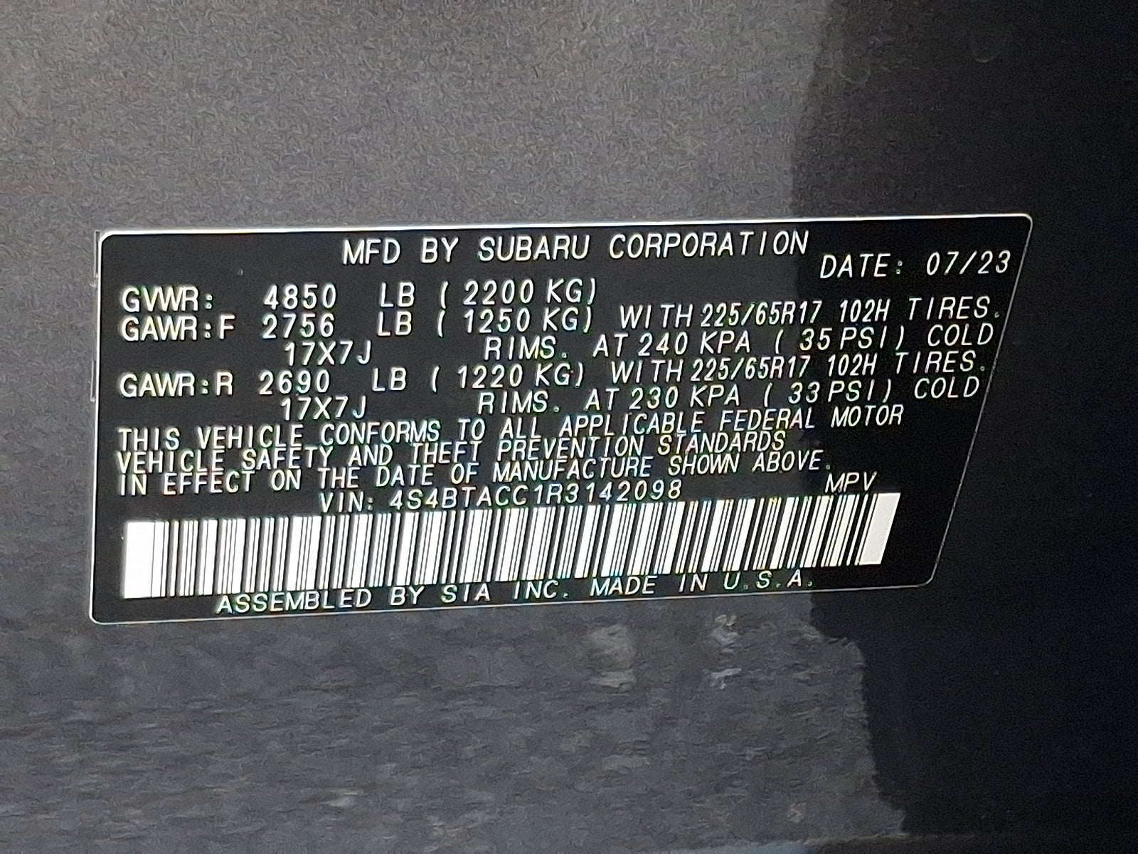 2024 Subaru Outback Premium